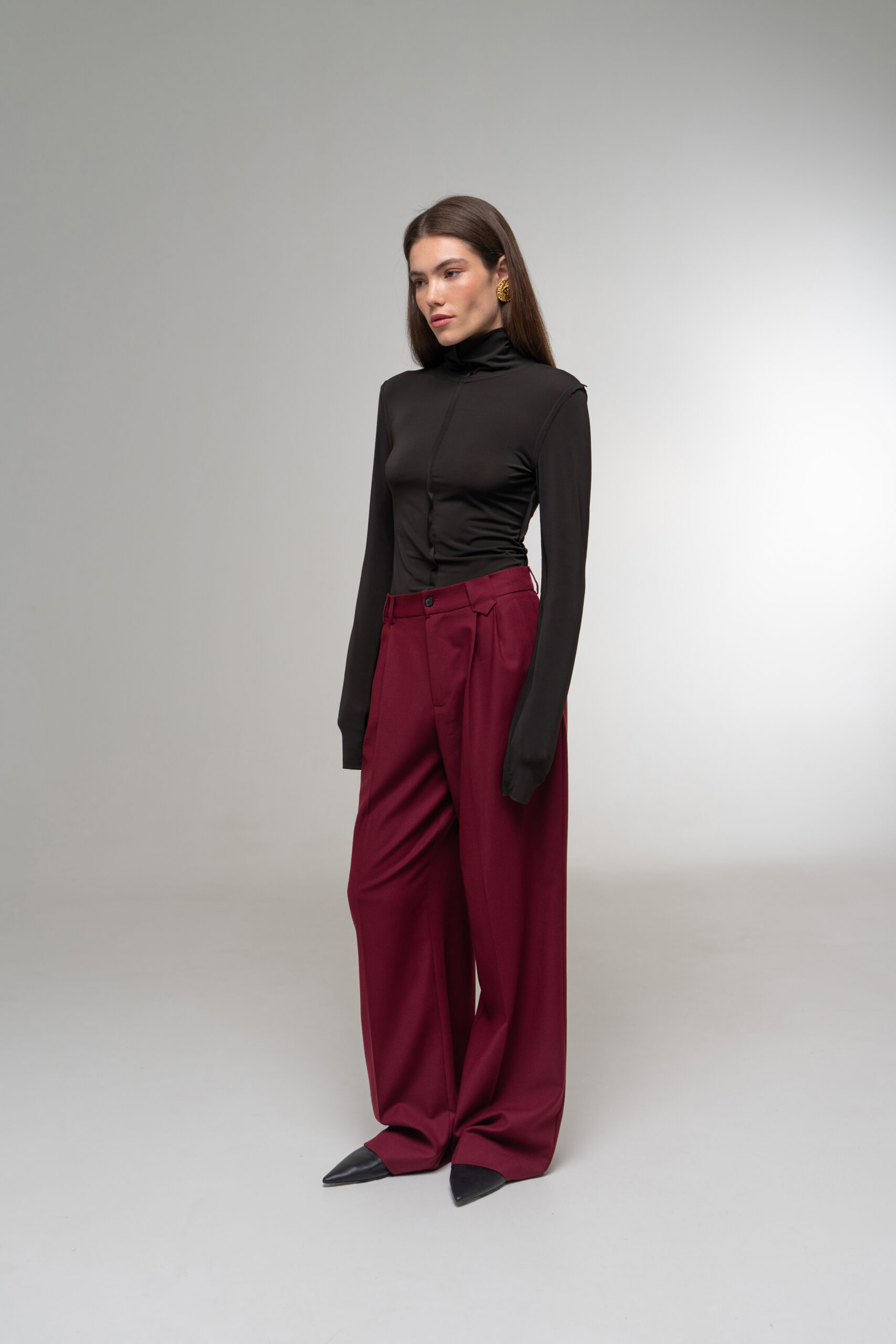 Брюки из шерсти Bordeaux — изображение 3